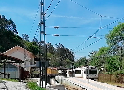 Adjudicado el suministro y transporte de traviesas para la renovaci�n de v�a entre Gij�n y Laviana 