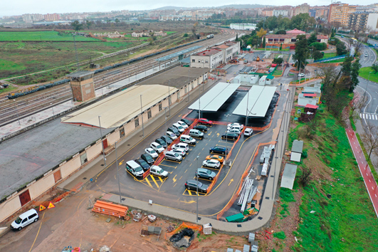 Adjudicada la renovación de vía de los accesos y estaciones de Cáceres, Mérida, Aljucén y Badajoz