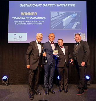 El Tranv�a de Zaragoza gana el premio a la mejor iniciativa de seguridad