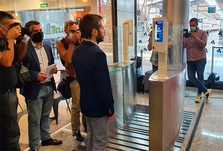 Concluyen las pruebas de uso de 5G en el proyecto piloto de la estaci�n de M�laga Mar�a Zambrano