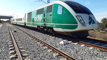 Comienzan las pruebas de auscultaci�n de la v�a en el nuevo tramo Plasencia-Badajoz