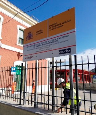 Obras de mejora de la accesibilidad en la estaci�n de Vilafranca del Pened�s�