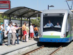 Finalizan las obras de la segunda fase del tranv�a de V�lez-M�laga 