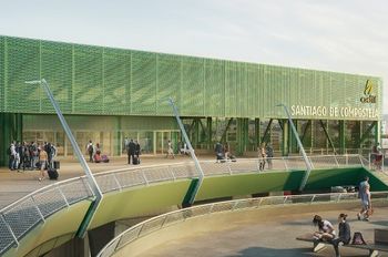 Adjudicada la construcción del nuevo edificio de viajeros de la estación de Santiago de Compostela