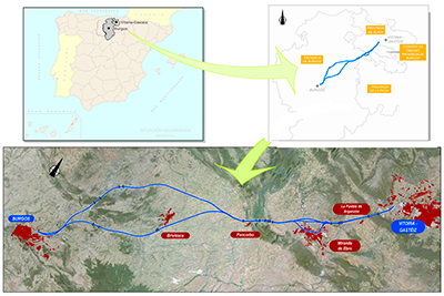 Aprobado definitivamente el estudio informativo del proyecto de la línea de alta velocidad Burgos-Vitoria