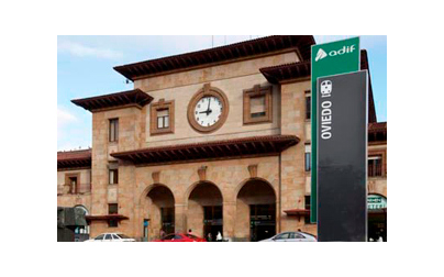 Adif adjudica el nuevo enclavamiento electrónico de la estación de Oviedo