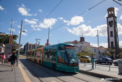 El tranvía de Tenerife supera los 12 millones y medio de pasajeros en 2021