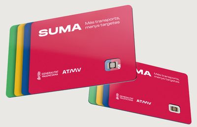 En servicio en el �rea metropolitana de Valencia la tarjeta multimodal Suma