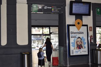 M�s de 44.000 viajeros procedentes del AVE Madrid-Alicante utilizaron el Tram de Alicante en 2021