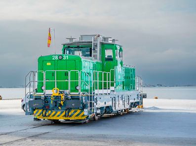 En pruebas en Finlandia la locomotora diesel Dr19 de Stadler