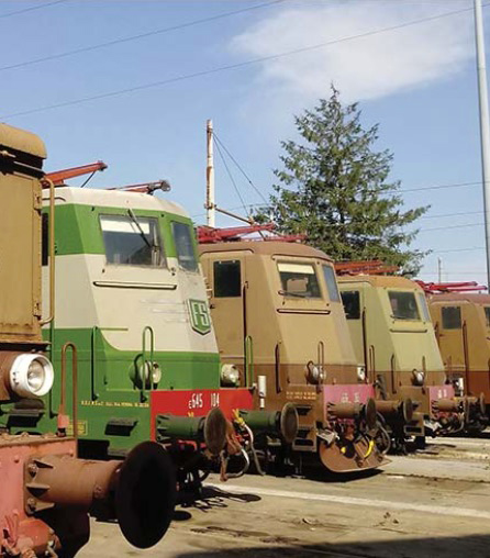 Italia recupera locomotoras anteriores a la II Guerra Mundial para sus trenes hist�ricos