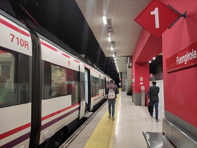 La red de Cercan�as de M�laga recuperar� doce servicios�