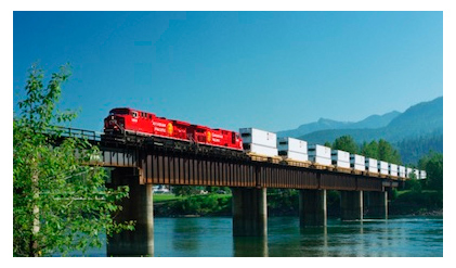 En pruebas un servicio intermodal entre Estados Unidos y M�xico