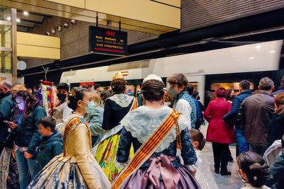 M�s de 1,3 millones de desplazamientos en Metrovalencia en Fallas