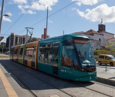 El tranv�a de Tenerife recupera el 97 por ciento de la demanda de 2019