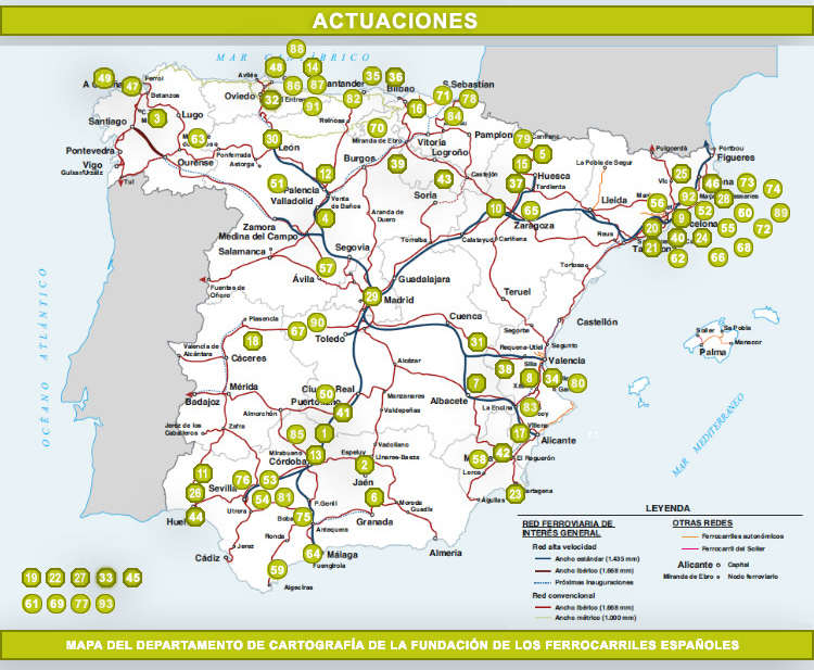 Actuaciones marzo 2022