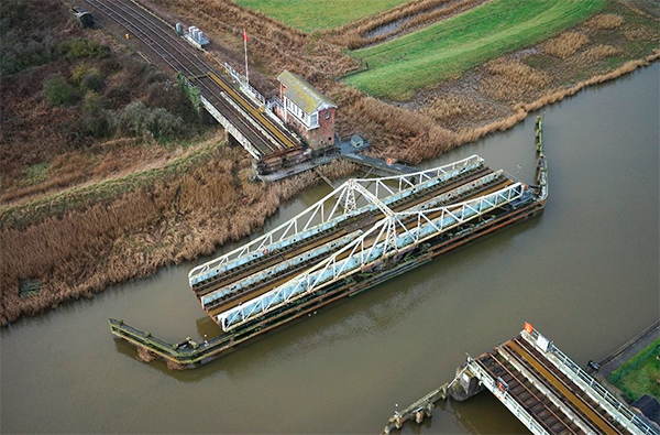 Modernizaci�n de tres puentes giratorios en East Anglia, en Reino Unido