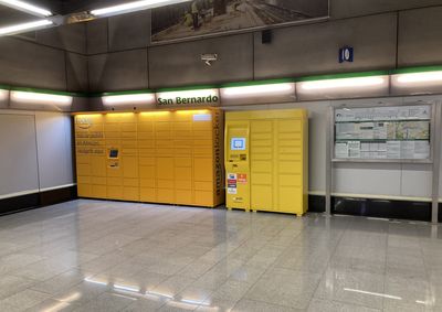 Metro de Sevilla instala un punto de recogida de paquetes en la estación de San Bernardo