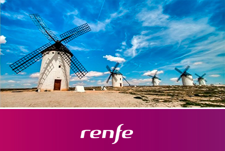 Renfe estrena en mayo el Tren tur�stico de los Molinos, entre Madrid y Campo de Criptana