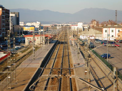 Comienzan las obras de accesibilidad en la estaci�n Mollet Sant Fost, en Barcelona