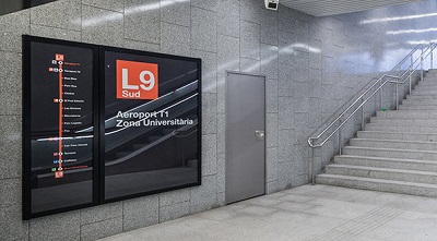 Adjudicado el despliegue de fibra �ptica en la l�nea 9 de Metro de Barcelona