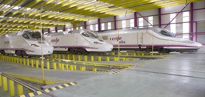 Renfe adjudica las obras del nuevo taller de mantenimiento para los trenes AVE