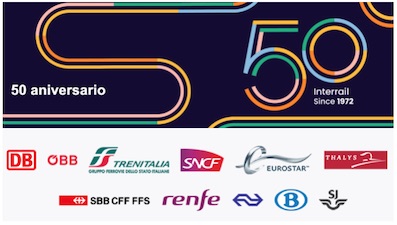 Interrail celebra su quinquag�simo aniversario con billetes a mitad de precio