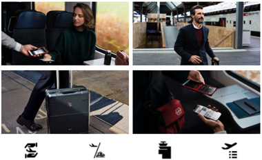 Aeropuerto de M�nich-Z�rich, primera l�nea internacional Swiss Air Rail