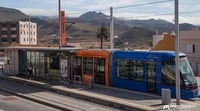 El tranv�a de Tenerife cumple quince a�os con m�s de 200 millones de pasajeros