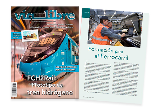 Contenido especial de V�a libre con la oferta formativa del sector ferroviario