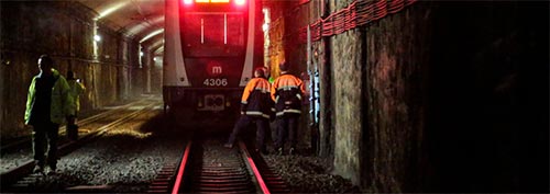 Estudio informativo para duplicar el t�nel central entre las estaciones de Alameda y Bail�n de Metrovalencia