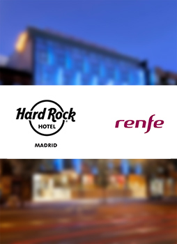 Renfe y Hard Rock Hotel Madrid firman una alianza estrat�gica