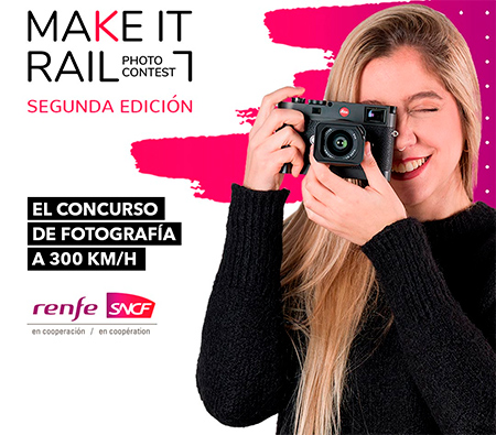 Segunda edici�n del concurso fotogr�fico de alta velocidad #MakeItRail de Renfe y SNCF