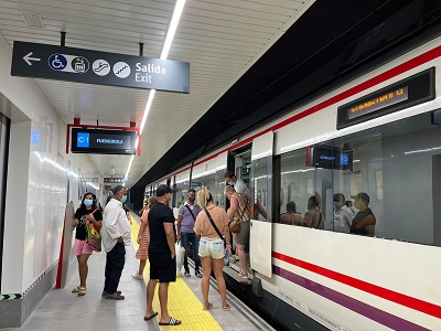 Nuevas instalaciones en la estaci�n de Cercan�as de Torremolinos 