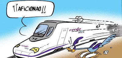 Renfe re�ne a los humoristas gr�ficos que participan en la reedici�n del libro �En el AVE con humor�