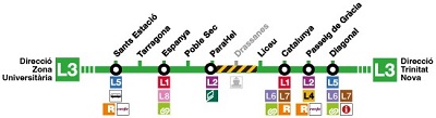 Comienzan las obras de mejora enla lnea 3 de Metro de Barcelona
