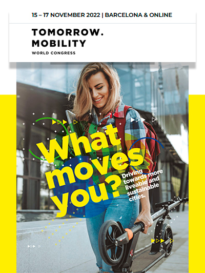 El Tomorrow Mobility World Congress se celebrar del 15 al 17 de noviembre en Barcelona