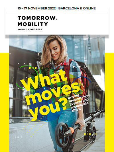 El Tomorrow Mobility World Congress se celebrar� del 15 al 17 de noviembre en Barcelona