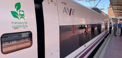 Renfe estrena el AVE a Burgos con más de 2.000 viajeros en su primer día
