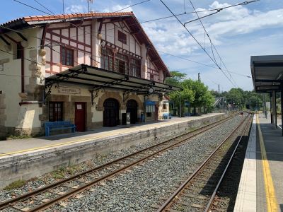 Inversión de 8 millones de euros para construir la nueva estación de Usurbil, Guipúzcoa