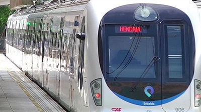 Euskotren reduce un 7 por ciento el consumo energético en sus trenes de cercanías