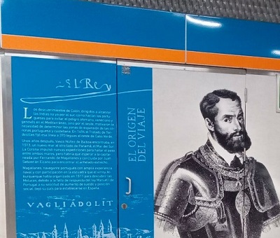 El V Centenario de la primera vuelta al mundo, en Metro de Madrid