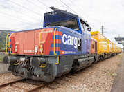 Los Ferrocarriles y el Correo Suizos prueban un innovador tren lanzadera