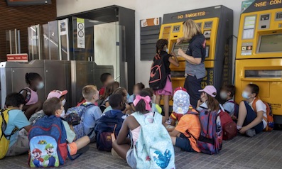 Comienzan las actividades del Tren de la Ense�anza de FGC
