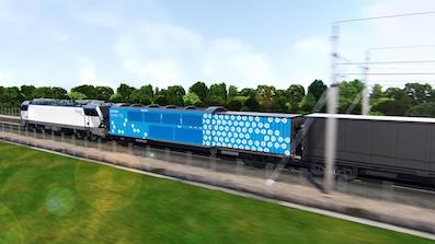 Alstom desarrollará tracción de hidrógeno para trenes de mercancías.