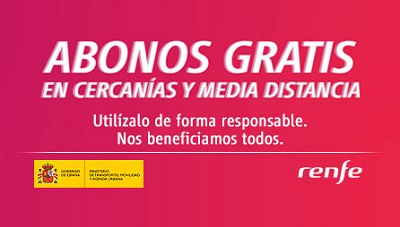 Renfe comienza a avisar por mensaje a los usuarios del uso irregular del abono gratuito