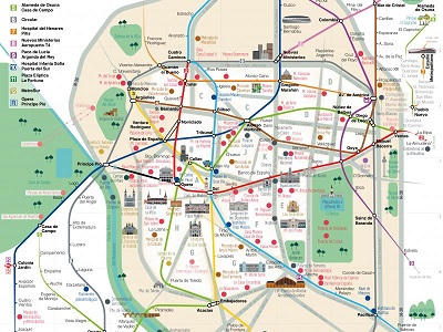 Metro de Madrid presenta el nuevo plano turístico de su red