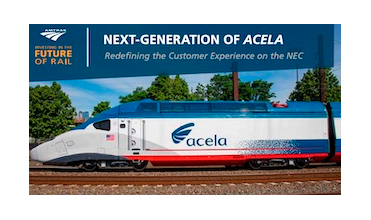 Nueva generacin de trenes Acela para el Corredor Noreste de Estados Unidos