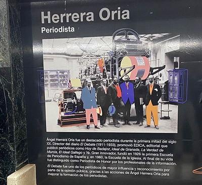 Metro de Madrid homenajea la figura de Herrera Oria en la estacin que lleva su nombre
