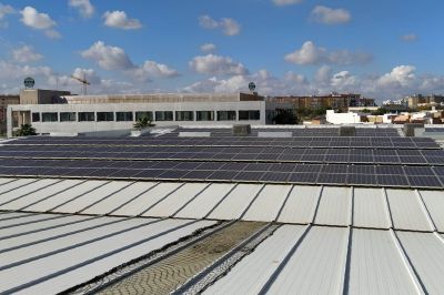El parque solar fotovoltaico de Metro de Sevilla cubrir el 15 por ciento de su consumo